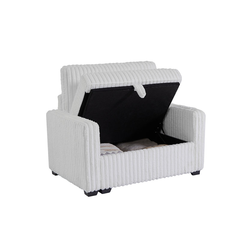 Living Room 3+1 Upholstered Sofa With Fabric Surface/ Chesterfield Tufted Fabric Sofa Couch, Large-White