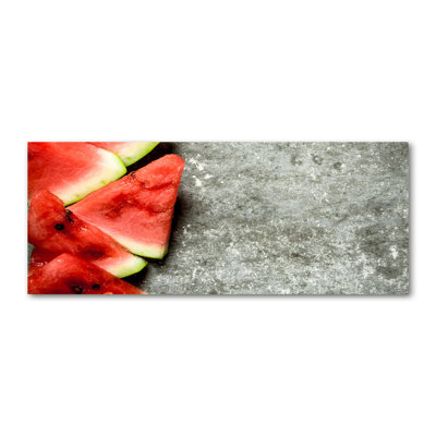 Sliced ??watermelon - Wrapped Canvas Print