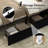 Upholstered Wingback Bed with 4 Storage Drawers & 54" Tall Headboard, No Spring Box Needed, Easy Assembly-852483279-852483278