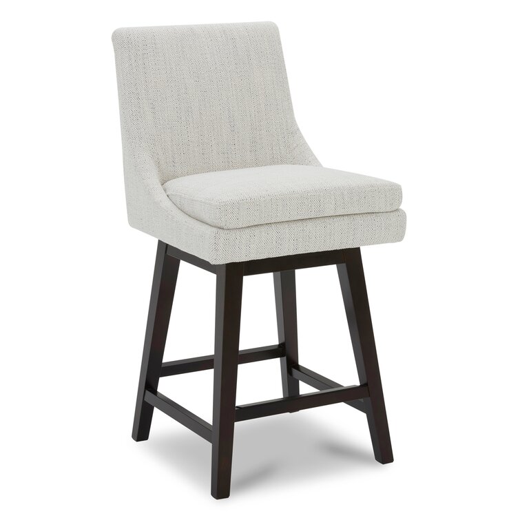 Zahara Upholstered Swivel Counter Stool