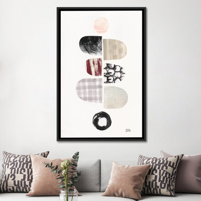 « mod neutrals i rosé » par melissa averinos, impression sur toile