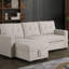 Canapé modulaire convertible rembourré avec méridienne coulissante-952222190-952222191
