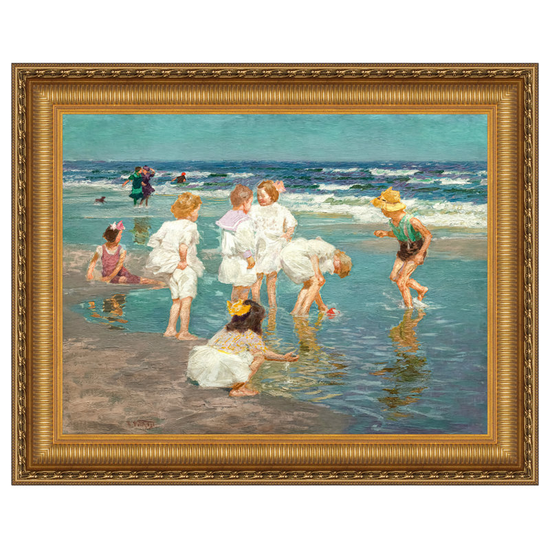 A Holiday, 1915, reproduction encadrée sur toile, H 17,25 po x l 20,25 po