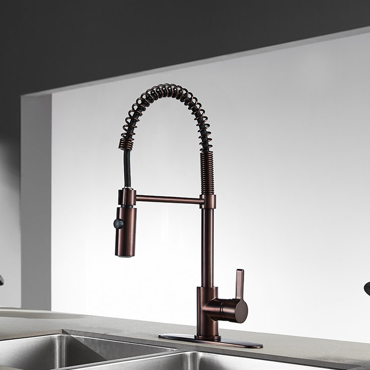 Kingston Brass Continental Pre-Rinse Faucet, Oil Rubbed Bronze