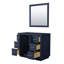 Base de meuble-lavabo double 71 po avec miroir Icon-73102783