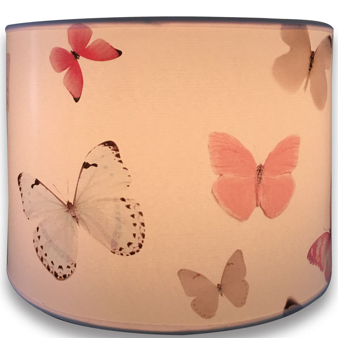 8'' H Paper Drum Lamp Shade Harriet Bee