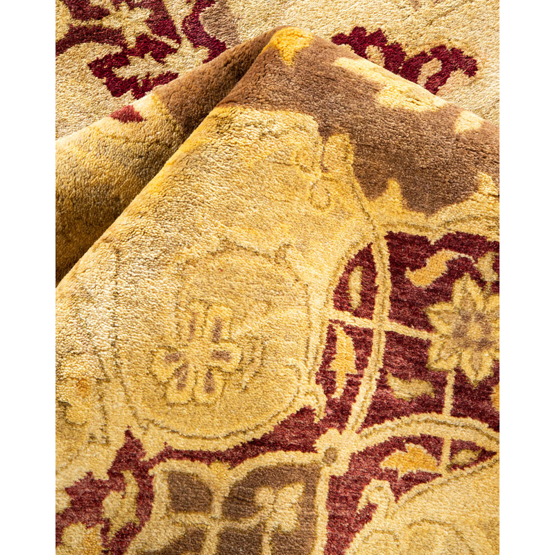 Classic One-of-a-Kind 9' 1" X 12' 4" Hand Knotted Area Rug