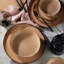 Service de table élégant 18 pièces | 100% porcelaine, comprend 6 assiettes de service (10,6 x 10,6 x 1,0 po), 6 assiettes (7,9 x 7,9 x 2,0 po), 6 assiettes à dessert (7,5 x 7,5 x 1,0 po) | Va au lave-vaisselle et au micro-ondes | Parfait pour une exp?-378902705