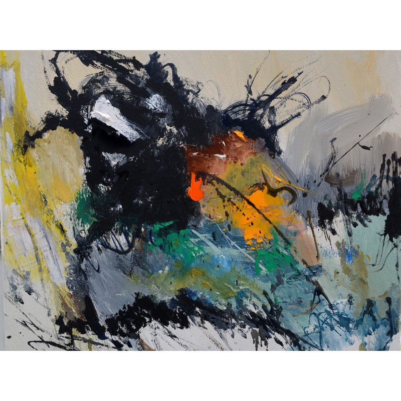 The Birth Of A Beetle Print by Pol Ledent, Black Framed Paper, 25.25" H x 31.25" W