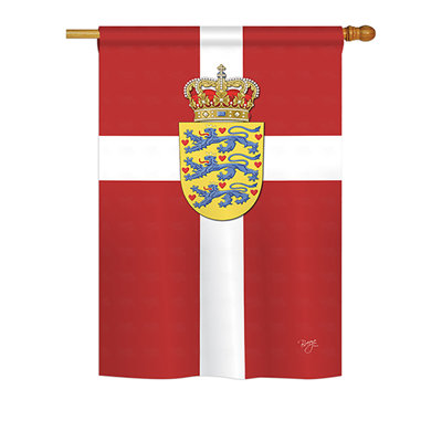Denmark 2-Sided Polyester House Flag