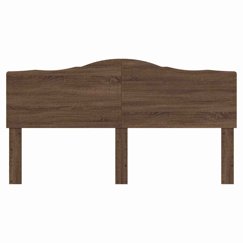 Headboard, California King, Brown Oak