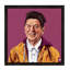 Ronald Reagan by Amit Shimoni - Floater Frame Print on Canvas-1619436829-1619436817