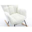 Chaise berçante en tissu avec repose-pieds Teddy-2126196870