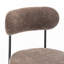 Chaise d'appoint Vera en métal rembourré-942785634