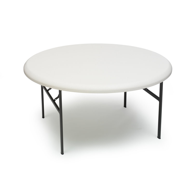 Table pliante portable Indestruc-Tables Too ™, Platine, H 29 po x L 60 po x l 60 po