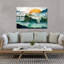 Boze 1 Piece Wall Art on Glass
