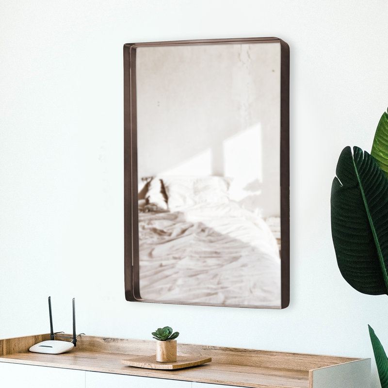 Steele Accent Mirror, 40" x 30" , Brass