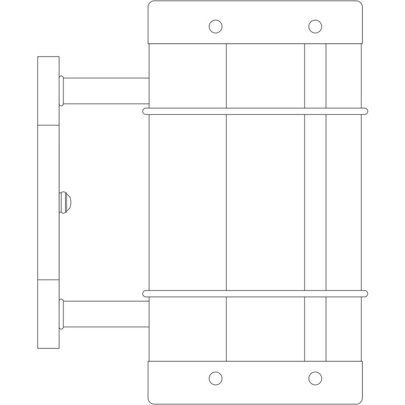 Applique murale 1 lumière Valencia, H 11,75 po x l 6,25 po x P 9,5 po, Étain, Blanc opalescent