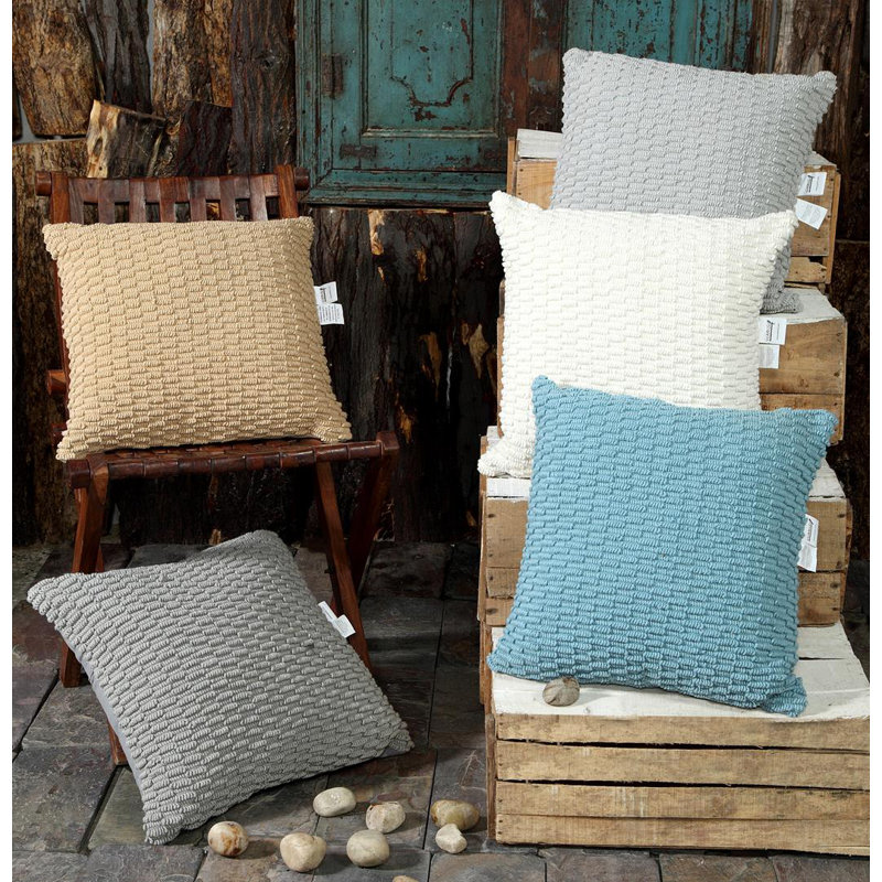 Housse de coussin en coton Oriole, Poivron orange