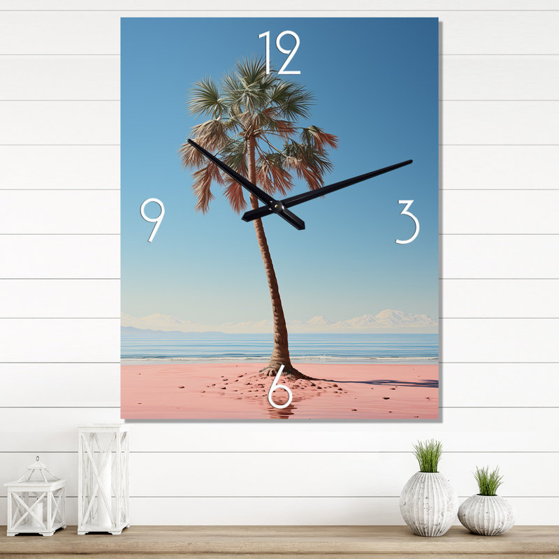 Horloge murale bord de mer, Grand