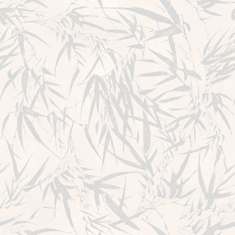 Rouleau de papier peint L 33 pi x l 20,5 po Bamboozled, Gris