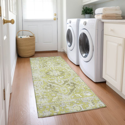Feeley Washable Oriental Indoor / Outdoor Rug