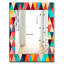 Miroir mural triangulaire Colourfields-40097164