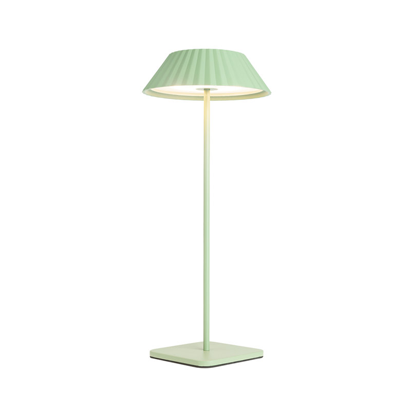 Pela 6-In LED Table Lamp, Sage Green