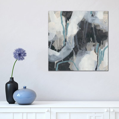 Static Cover II by June Erica Vess - Wrapped Canvas Print