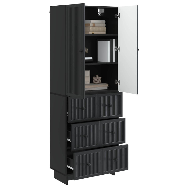 Storage Cabinet, Black