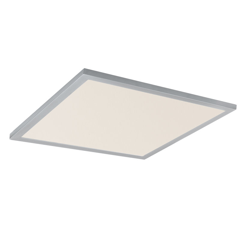 Sky - 5CCT-Flush Mount, 0.75" H x 23.5" W x 23.5" D, 40 W, Brushed Aluminum