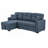 Modular Sleeper Sectional Sofa With Storage-1013509722