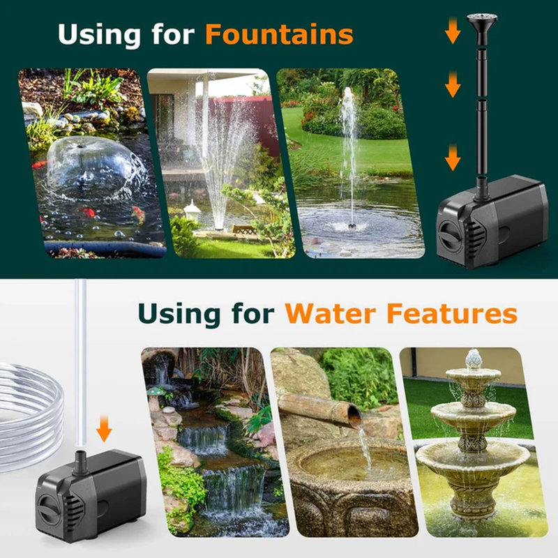 Outdoor Pool Fountain
