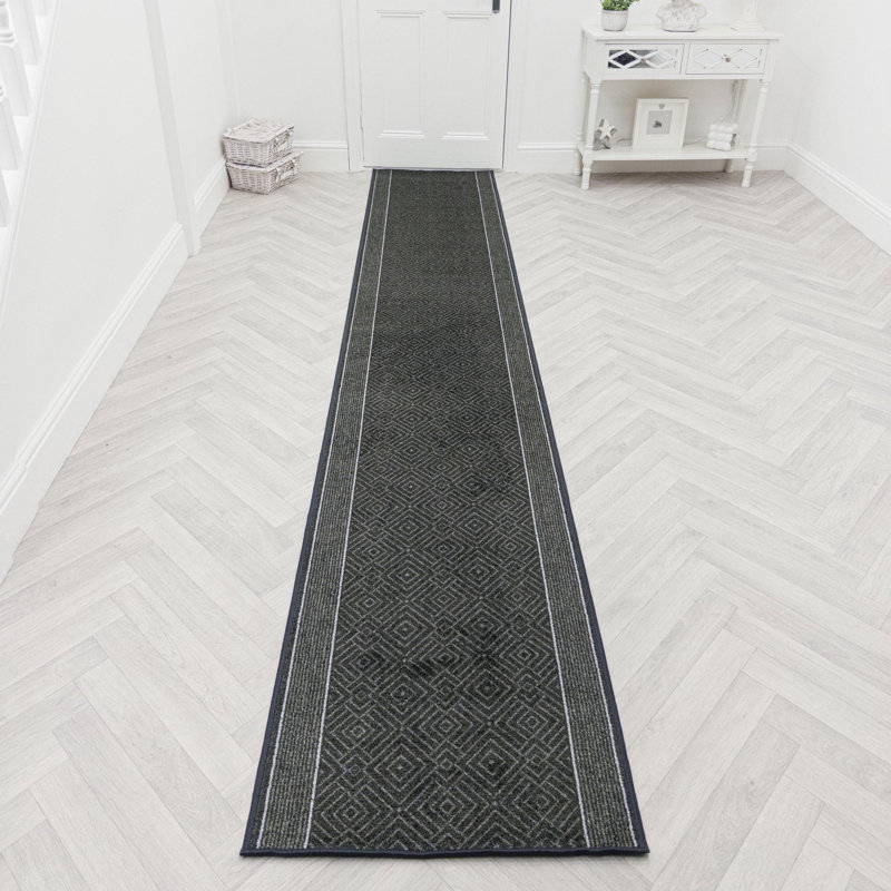 Runner Geometric Machine Tufted Area Rug, Runner 66 x 150 cm