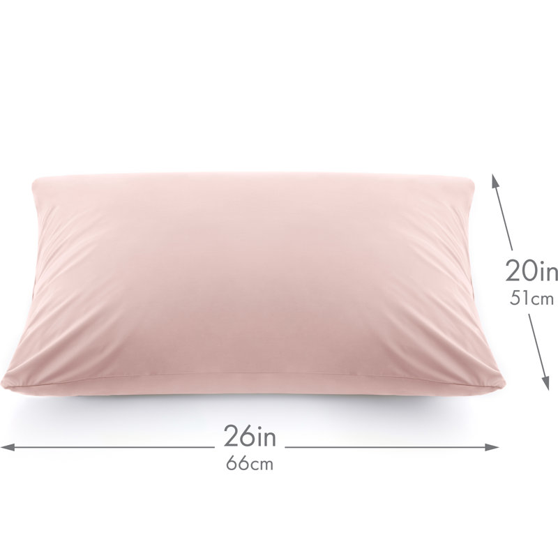 100% Linen, Standard, Cream Peach