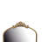Wall Mirror 43x24 Inch Vintage Ornate Arched Floor Mirror Metal Framed Mirror Dressing Mirror