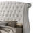 Bruntons Tufted Upholstered Wingback Bed in White-1721351479-1804658854