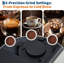 Cafetière espresso avec cafetière amovible et mousseur à lait-121888025