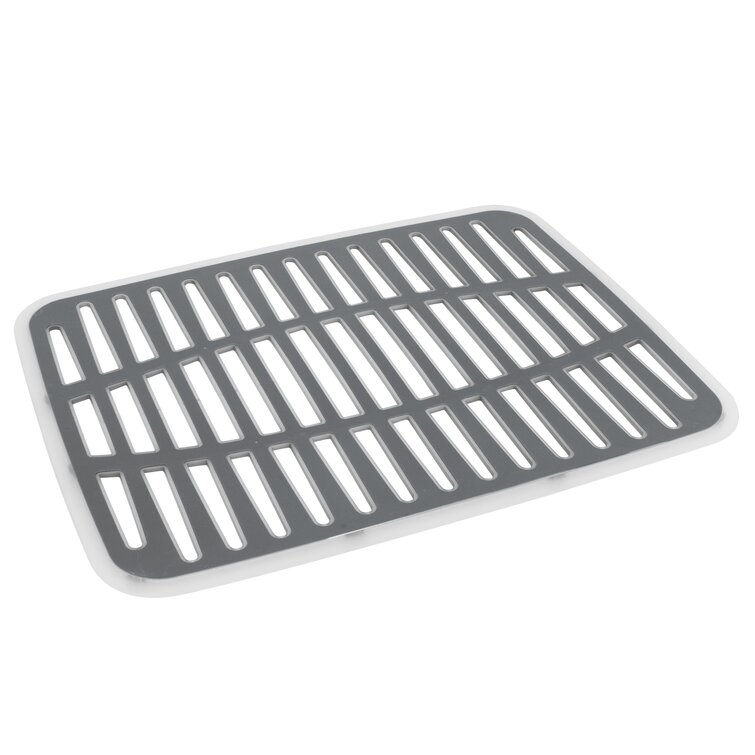 Hashtag Home CE46037028D844CEA297E3A1B4C565D2 Malta 12.75 x 11.25” Sink Grid Finish: Gray