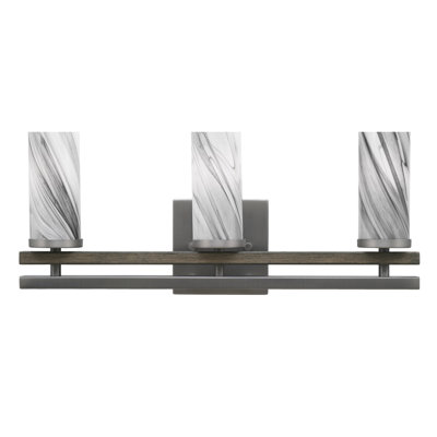 Barre d'éclairage de salle de bain 3 lumières Belmont