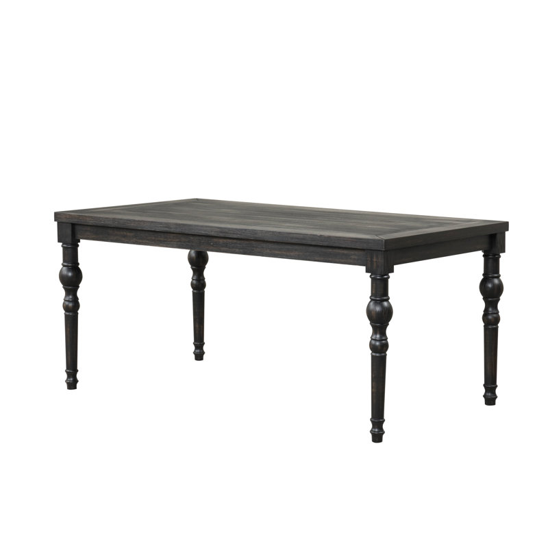 Darryon 6 - Person Four Legs Dining Set, Gray