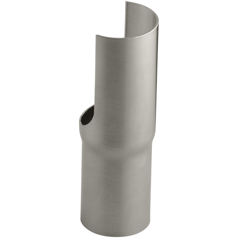 Console Table Shroud, Vibrant Brushed Nickel