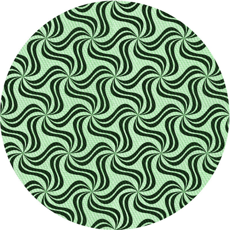 Rasan Indoor Rug, Round 4'