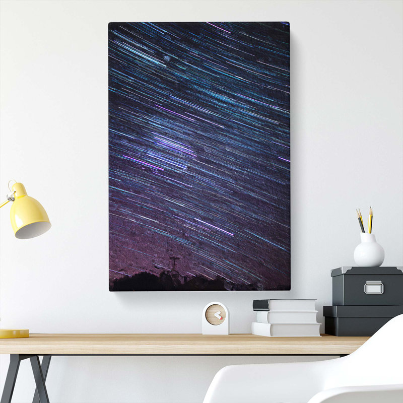 Stars Over Spain - Wrapped Canvas Painting, 76cm H x 50cm W x 3cm D