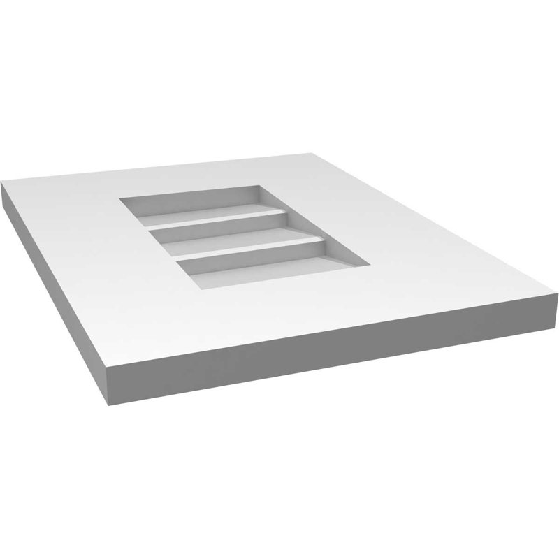 Ventilateur à pignon non-fonctionnel Signature, H 16 po x l 12 po x P 1 po
