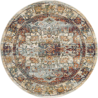 Tapis traditionnel Mekalah multi oriental