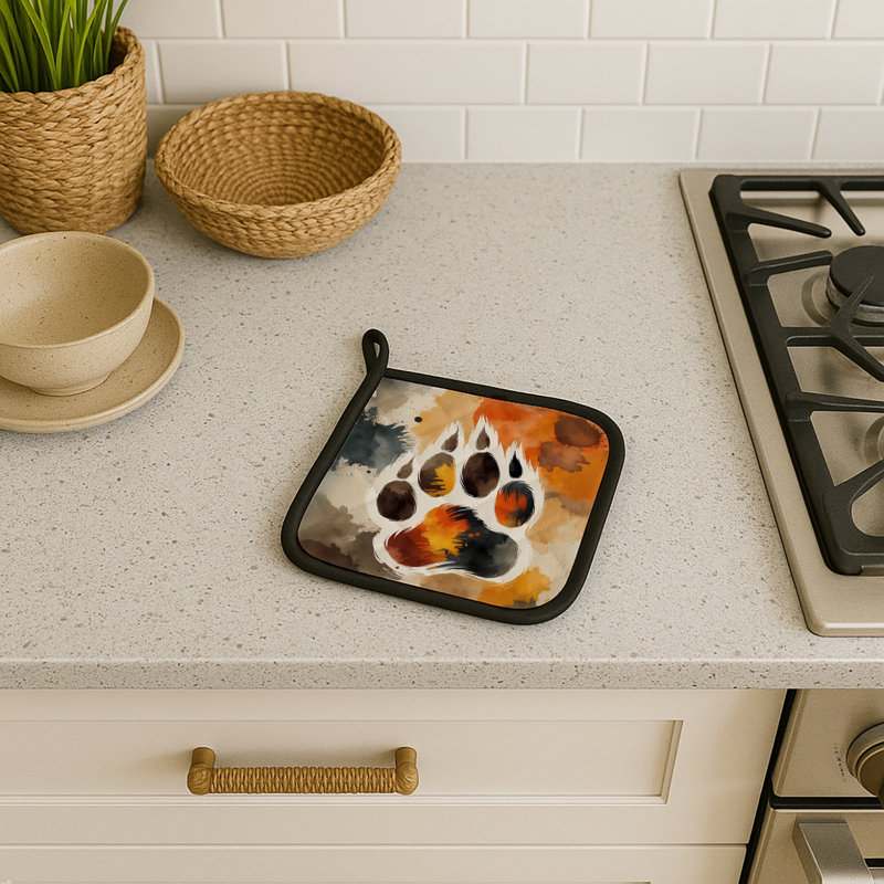 Bear Pride Pair of Pot Holders