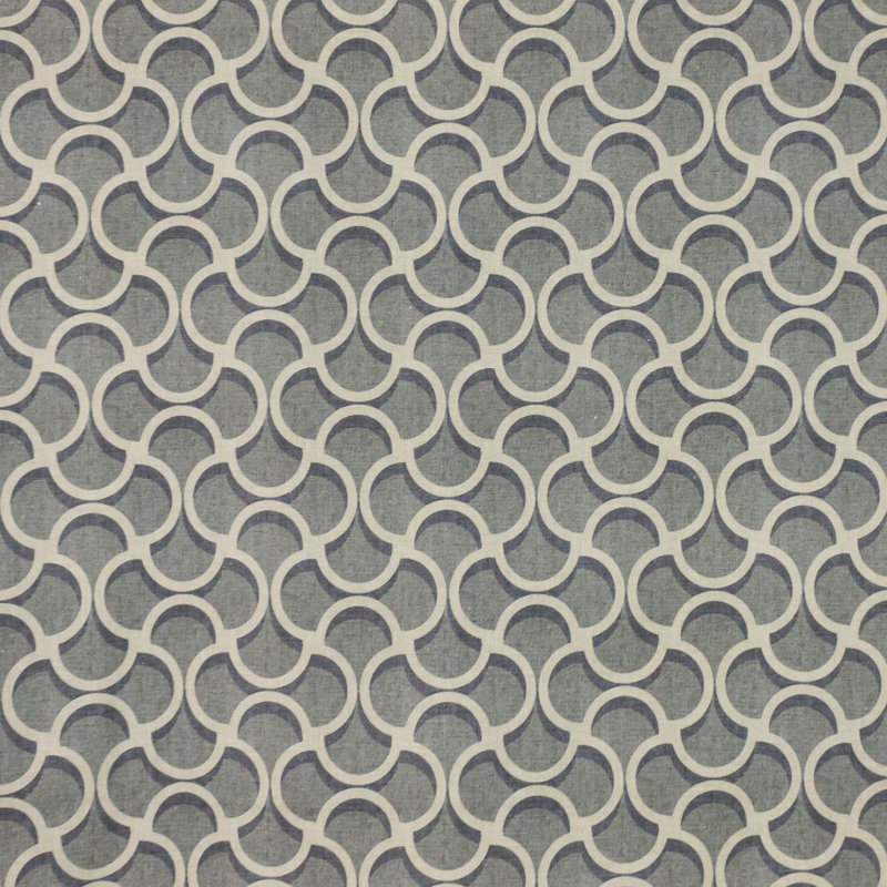 Tissu 100% coton Coburn, Anthracite
