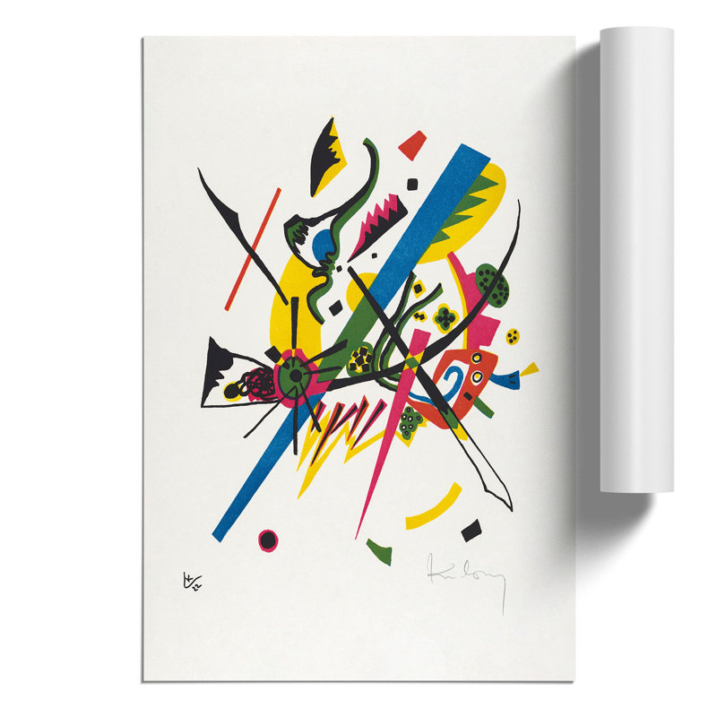 Small Worlds I by Wassily Kandinsky - No Frame Painting, 84cm H x 59cm W x 0.1cm D