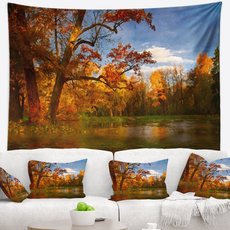 Polyester Tapestry, 50" H x 60" W